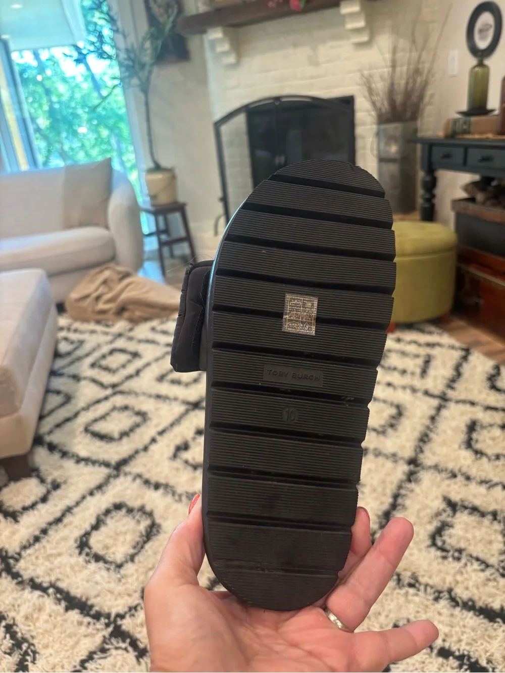 Tory Burch quilted padded